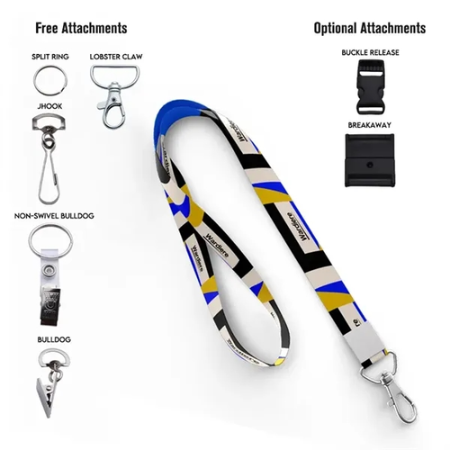 Main photo of 5/8" Dye Sublimated Lanyard