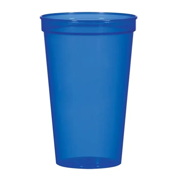 Translucent Blue color option for 22 Oz. Stadium Cup