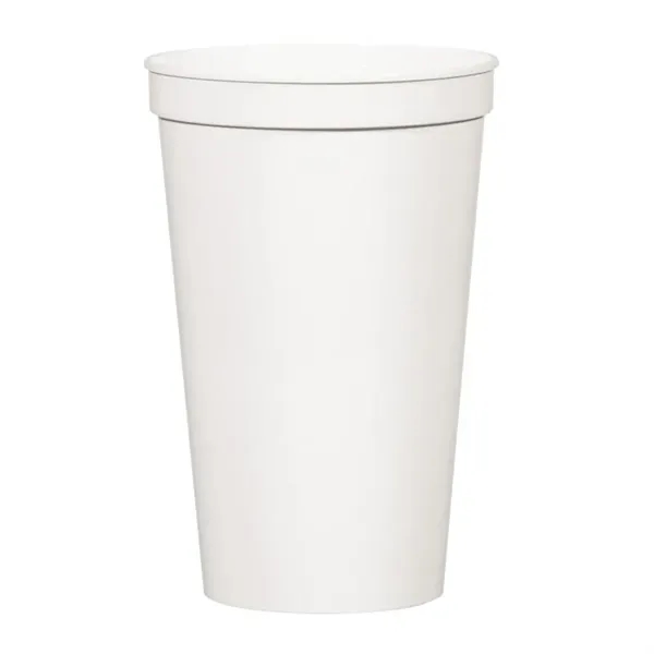 White color option for 22 Oz. Stadium Cup