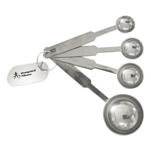 Photo of 4 Pc. Stainless Steel Measuring Spoons
