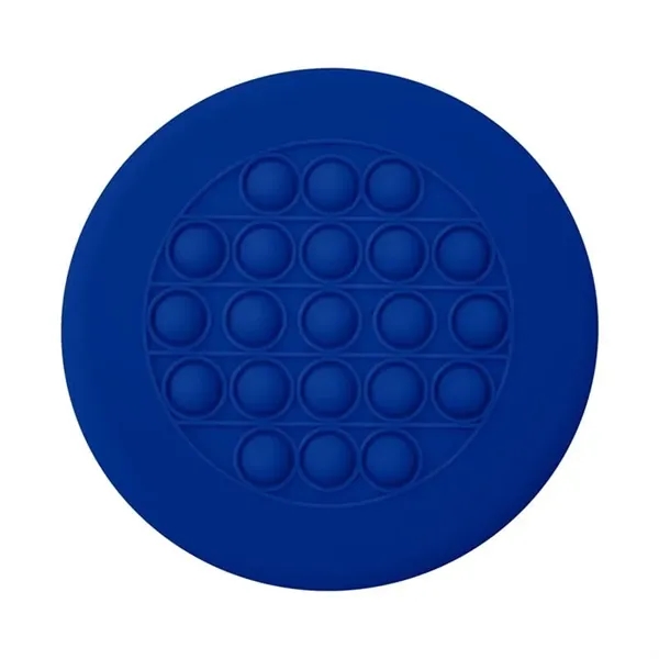 Blue color option for Push Pop Stress Reliever Flying Disc