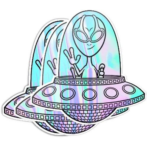 Photo of Custom Holographic Stickers  5x5