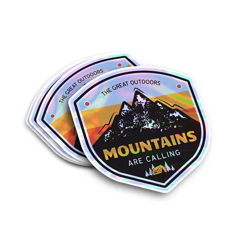 Photo of Custom Holographic Stickers  2x2