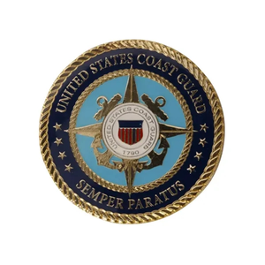 Photo of 3" Zinc 4 Colors 1 Side Challenge Coins
