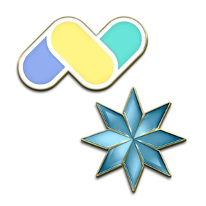 Photo of Hard Enamel Lapel Pin 1.25"