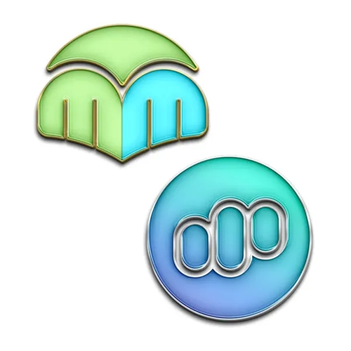 Main photo of Hard Enamel Lapel Pin 3/4"