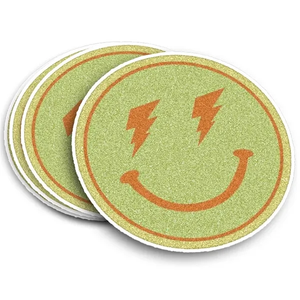Photo of Custom Die   Cut Glitter Stickers 5x5