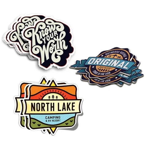 Photo of Custom Die Cut Stickers   2x2