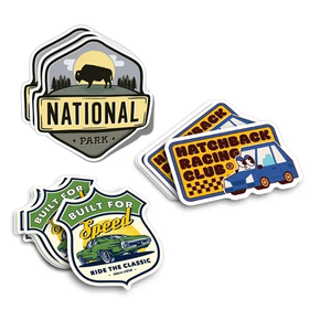 Photo of Custom Die Cut Stickers   1x1