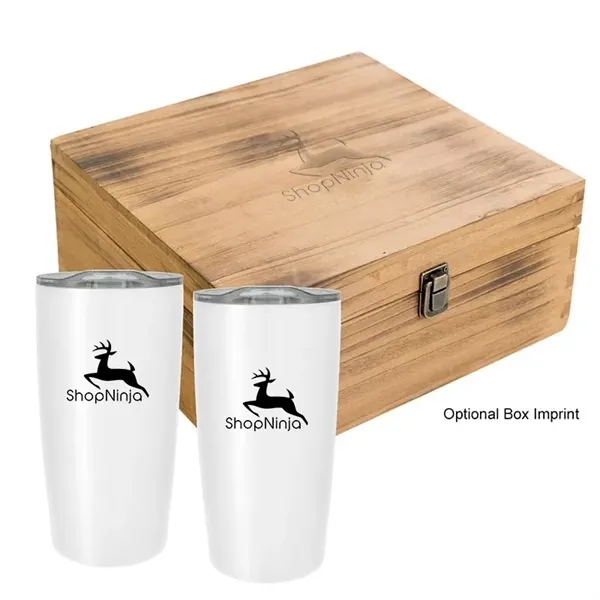 White color option for 20 Oz. Himalayan Tumbler Gift Set