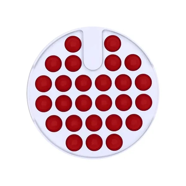 Red color option for Push Pop Circle Fidget Game