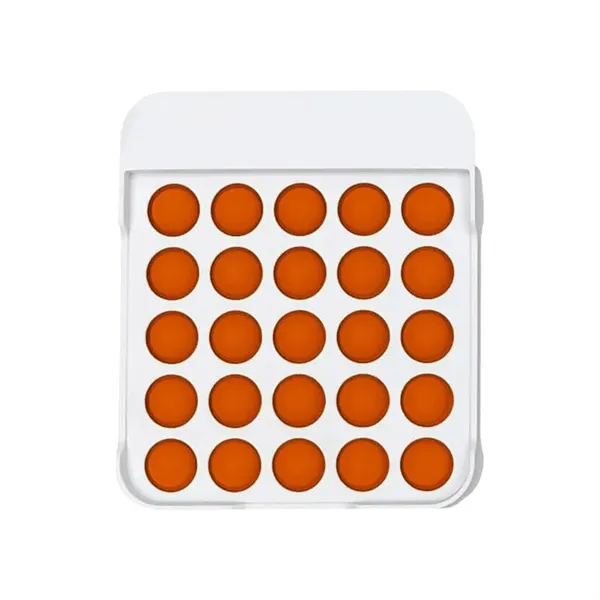 Orange color option for Push Pop Square Fidget Game
