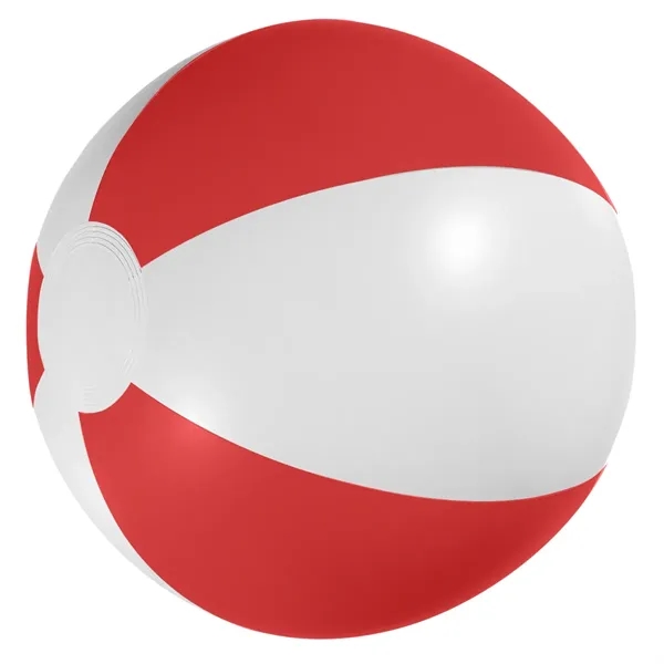 White/Red color option for 12" Beach Ball
