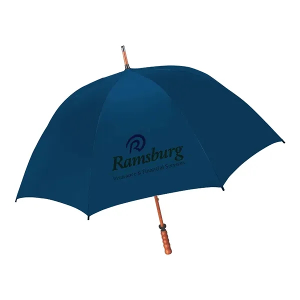 Navy color option for 62" The Eagle Wood Shaft Golf Umbrella