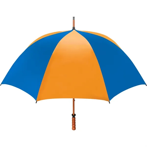 Royal/Orange color option for 62" The Eagle Wood Shaft Golf Umbrella