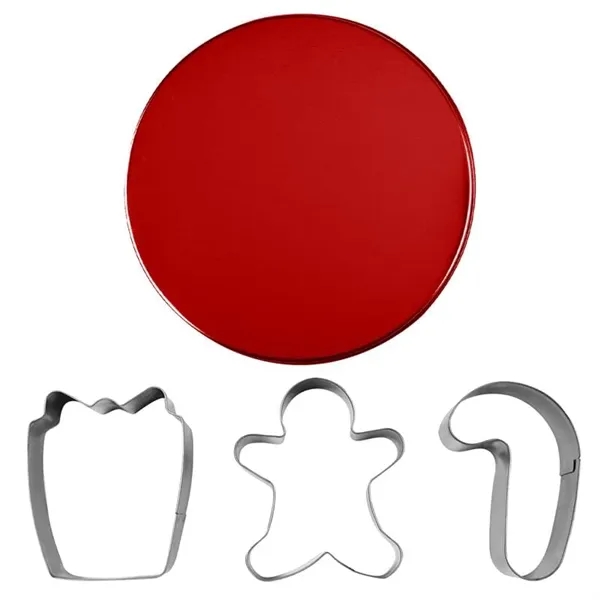 Red color option for Holiday Cookie Cutter Set