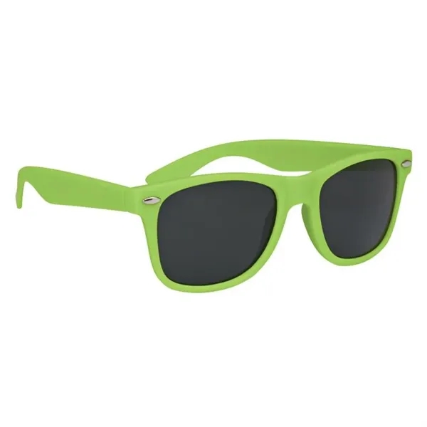 Lime color option for Velvet Touch Malibu Sunglasses