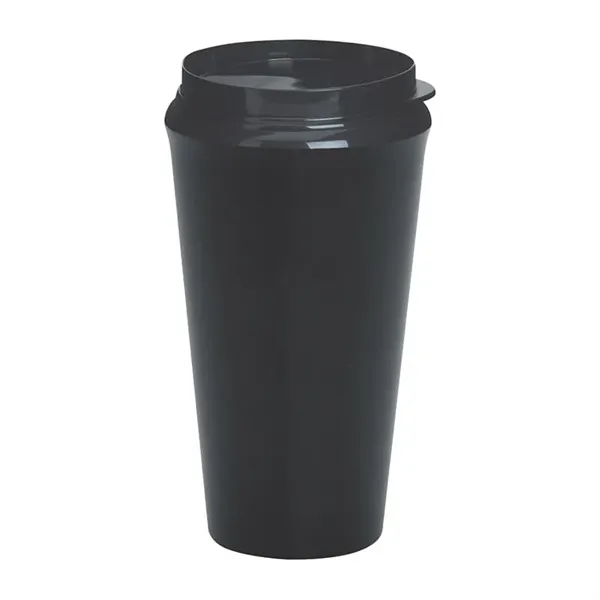 Black color option for 16 Oz. Infinity Tumbler With Plastic Sip Thru Lid