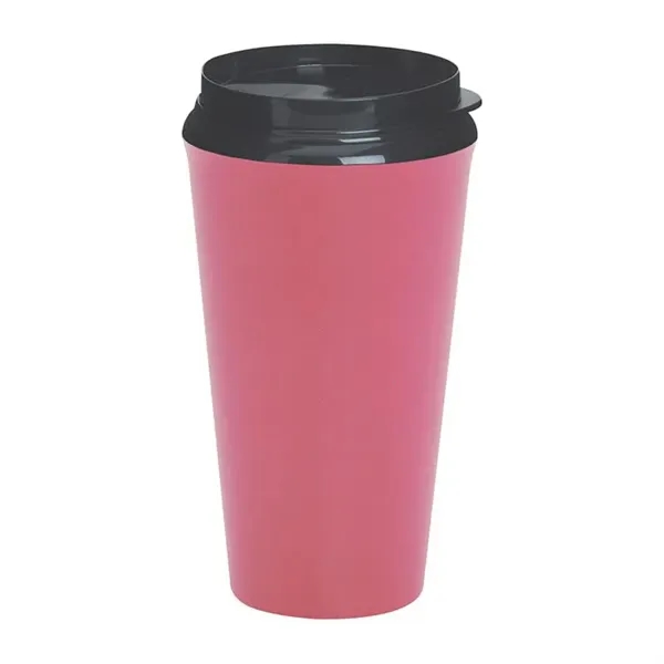 Pink color option for 16 Oz. Infinity Tumbler With Plastic Sip Thru Lid