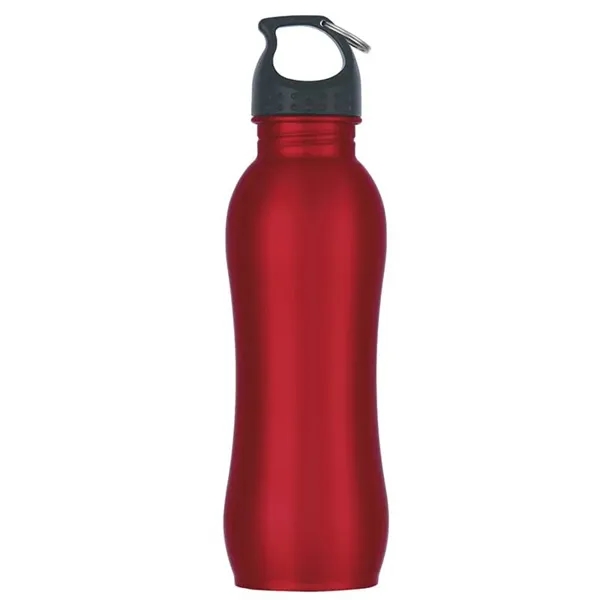 Metallic Red color option for 25 Oz. Stainless Steel Grip Bottle