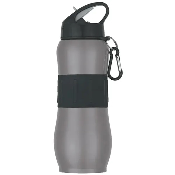 Charcoal color option for 28 Oz. Stainless Steel Sport Grip Bottle
