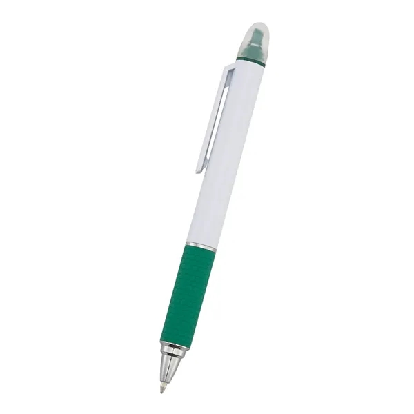 White With Green color option for Sayre Highlighter Pen