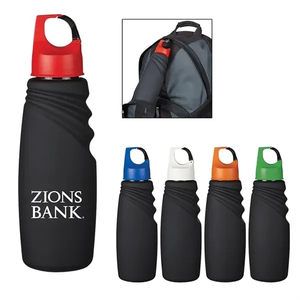 Photo of 24 Oz. Matte Finish Crest Carabiner Sports Bottle