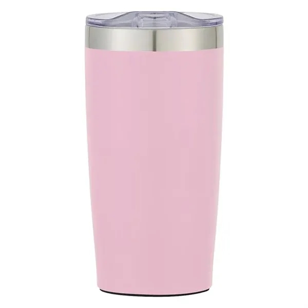 Pink color option for 20 Oz. Two Tone Rocky Tumbler With Stuffer