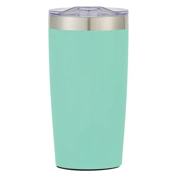 Teal color option for 20 Oz. Two Tone Rocky Tumbler With Stuffer