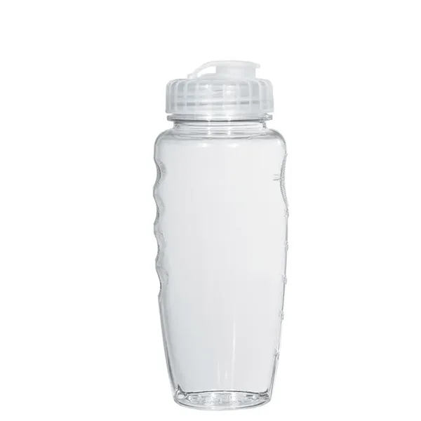 Translucent Clear color option for Poly Clear 30 Oz. Gripper Bottle