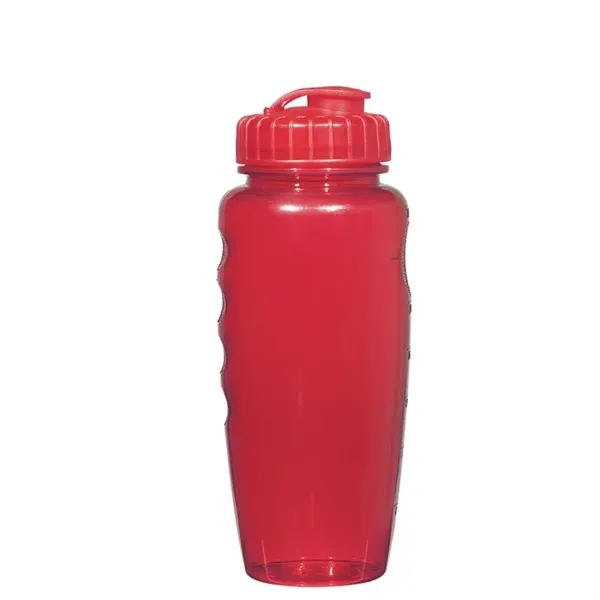 Translucent Red color option for Poly Clear 30 Oz. Gripper Bottle