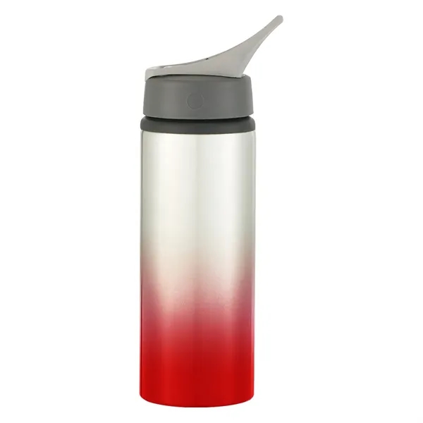 Silver/Red color option for 25 Oz. Aluminum Ozona Tumbler