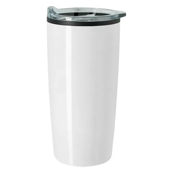 White color option for 20 Oz. Elate Rocky Tumbler With Stuffer