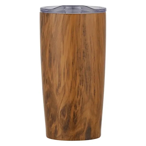 Brown color option for 20 Oz. Woodtone Rocky Tumbler With Stuffer