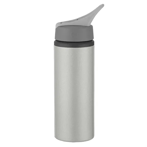 Metallic Silver color option for 25 Oz. Aluminum Bike Bottle
