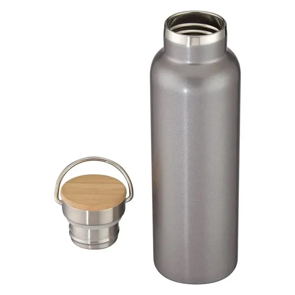 Graphite color option for 21 Oz. Liberty Stainless Steel Bottle With Wood Lid