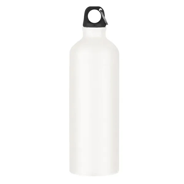 White color option for 25 Oz. Aluminum Bike Bottle