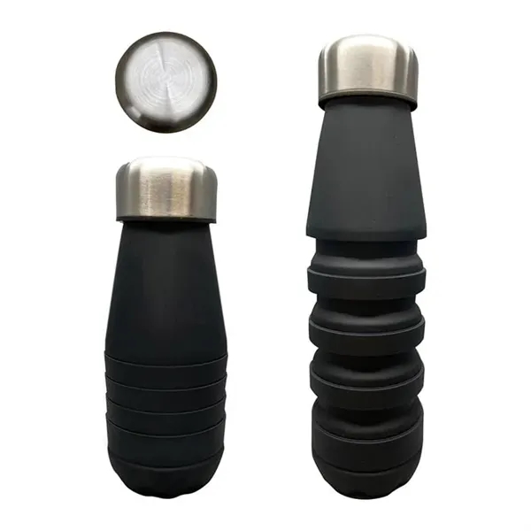 Black color option for 16 Oz. Collapsible Urban Bottle