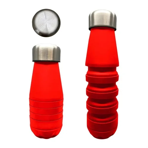 Red color option for 16 Oz. Collapsible Urban Bottle