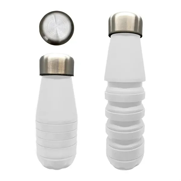 White color option for 16 Oz. Collapsible Urban Bottle