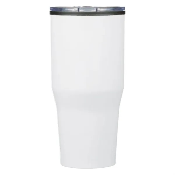 White color option for 30 Oz. Rossmoor Stainless Steel Tumbler