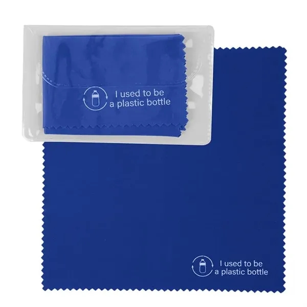 Royal Blue color option for Cleaning Cloth With 100 Rpet Material In Case