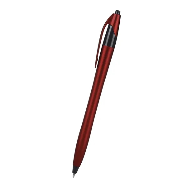 Metallic Burgandy With Black color option for Metallic Dart Pen