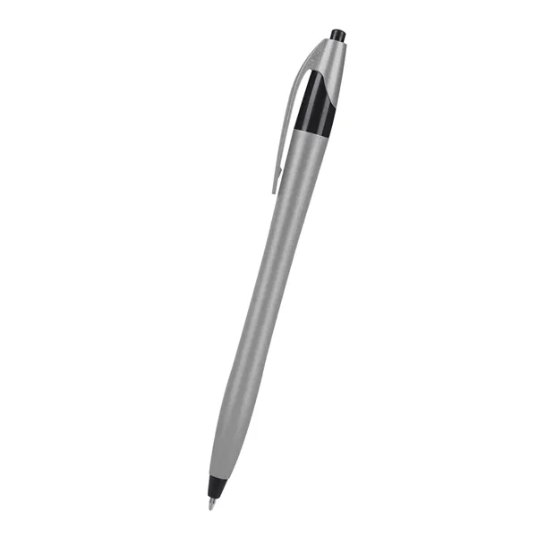 Metallic Silver With Black color option for Metallic Dart Pen