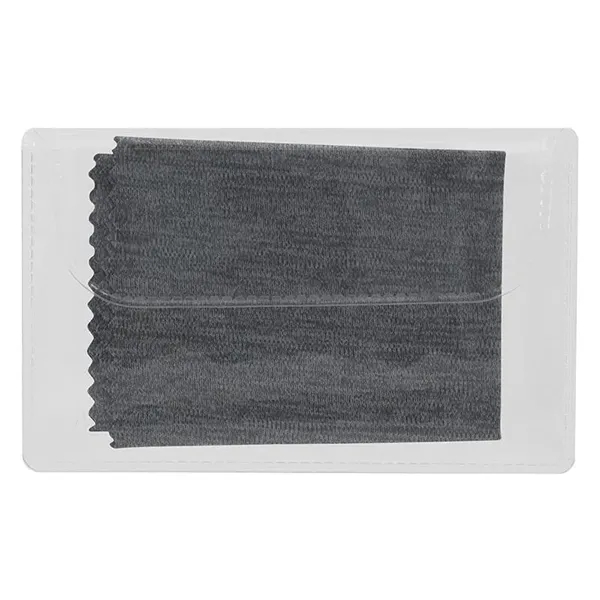 Gray color option for Heathered Cleaning Cloth In Case