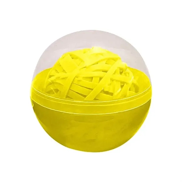 Yellow color option for Rubber Band Ball In Case
