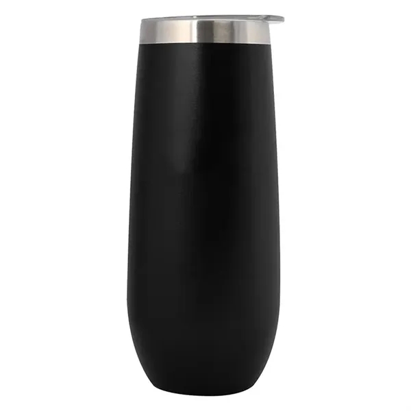 Black color option for 14 Oz. Korabel Stemless Champagne Flute