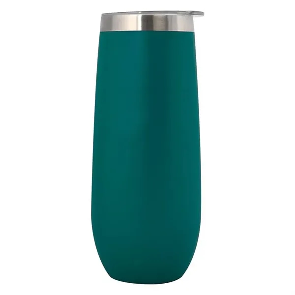 Teal color option for 14 Oz. Korabel Stemless Champagne Flute