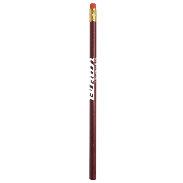 Burgundy color option for Economy Line Round Pencil