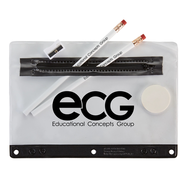 Black color option for Super Value School Kit   Imprinted Contents